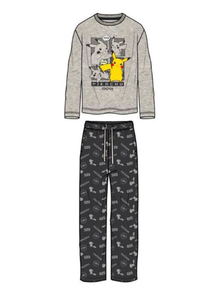 Pijama manga larga Pokemon niño 