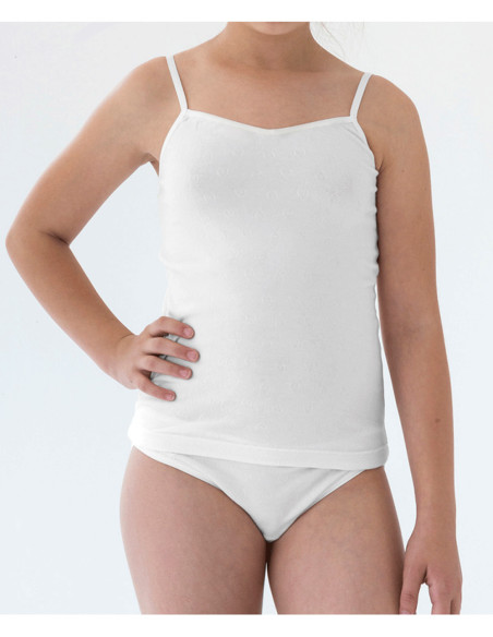 Conjunto corazones braga y camiseta niña 