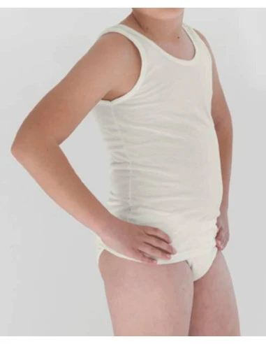 Conjunto camiseta tirante y slip niño 