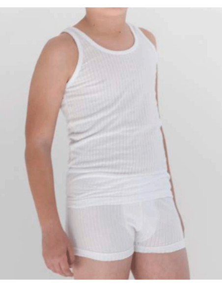 Conjunto camiseta tirante y boxer niño 
