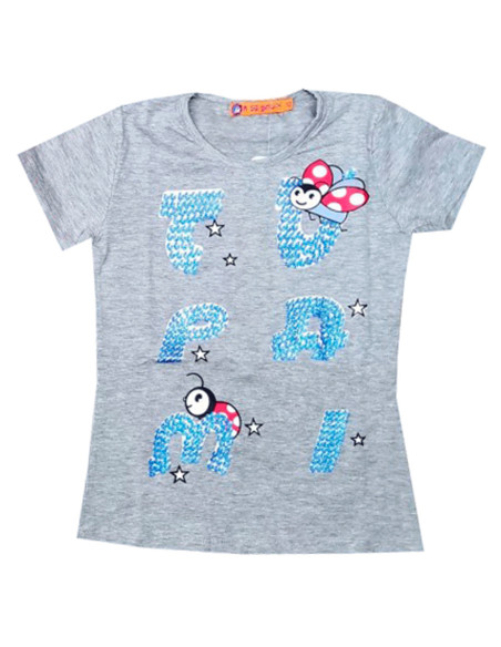 Camiseta manga corta tupami niña 