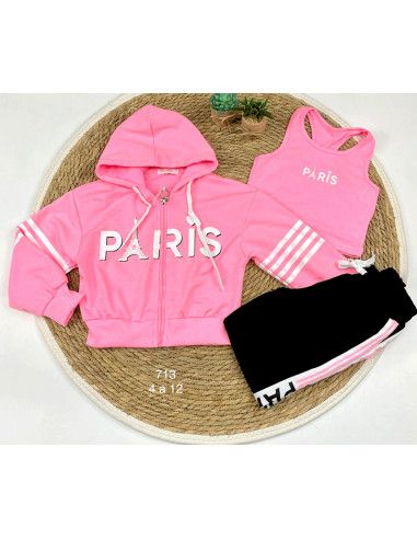 Conjunto 3 piezas Paris de niña [product.brand] 3 - Ropa para Bebé | dyley | 