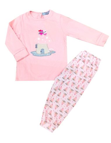 Pijama manga larga seta bebé niña [product.brand] 2 - Ropa para Bebé | dyley | 