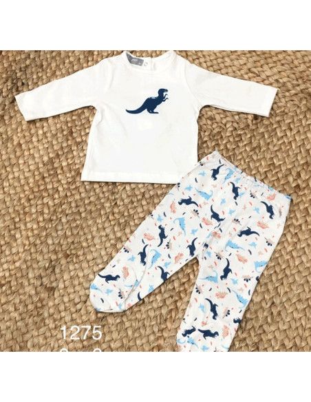 Conjunto polaina dinosaurios bebé niño [product.brand] 1 - Ropa para Bebé | dyley | 