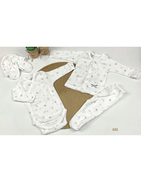 Pack nacimiento estrellas para recién nacido 