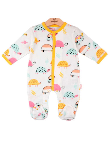 Pijama largo tortugas bebé 