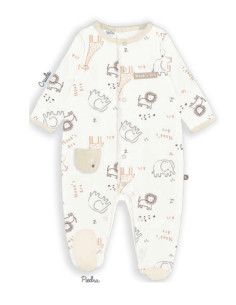 Pijama largo safari recién nacido [product.brand] 1 - Ropa para Bebé | dyley | 