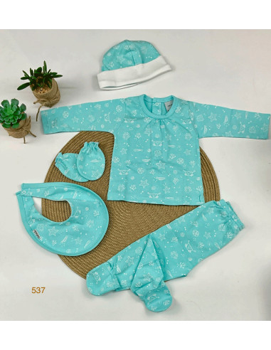 Pack conjunto 5 piezas crabs nacimiento 