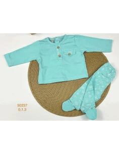Conjunto polaina tapeta crabs bebé niño 