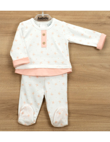 Conjunto polaina tapeta bebé niño 