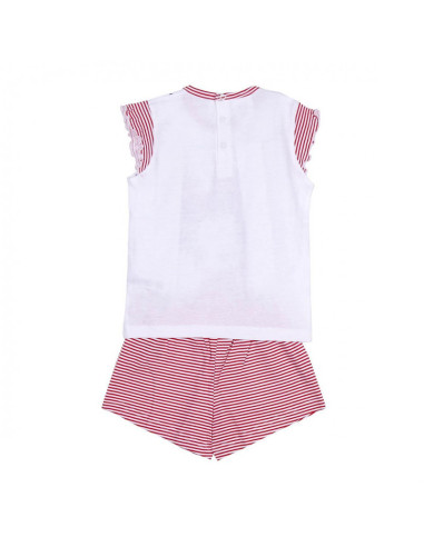 Pijama sin manga corto Minnie lazo niña 