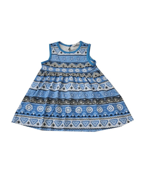 Vestido tirante formas bebé niña 