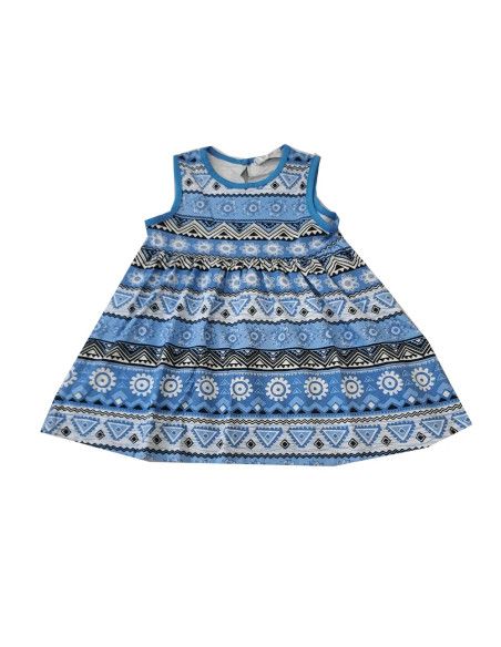 Vestido tirante formas bebé niña 