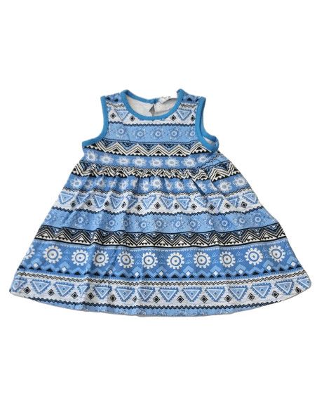 Vestido tirante formas bebé niña 