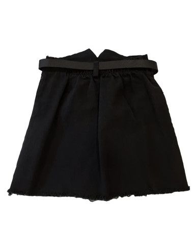 Falda corta cintura alta negro niña [product.brand] 2 - Ropa para Bebé | dyley | 