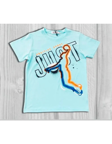 Camiseta manga corta just niño 