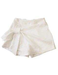 Falda pantalón blanca niña 