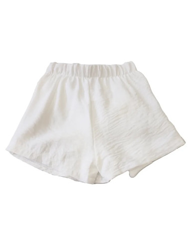 Falda pantalón blanca niña 