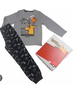 Pijama manga larga Pokemon niño  2