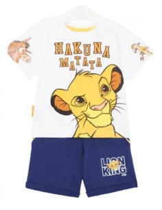Conjunto 2 piezas Rey León bebé niño 