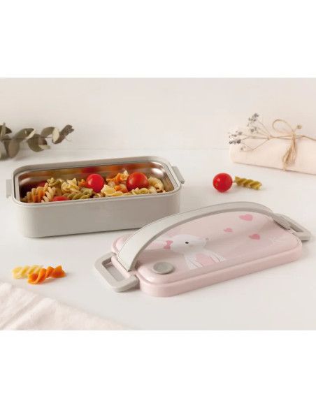Caja almuerzo inoxidable bebé niña 
