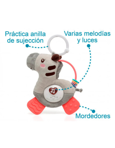 Sonajero mordedor musical caballo 