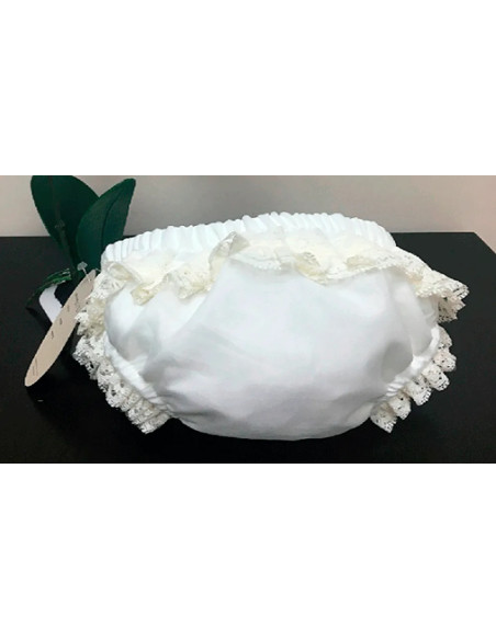 Cubre pañal de ceremonia bebé 