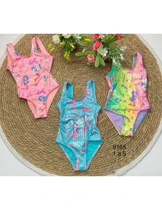 Bañador sirenitas bebé niña 