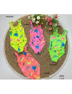 Bañador dinosaurios niña 