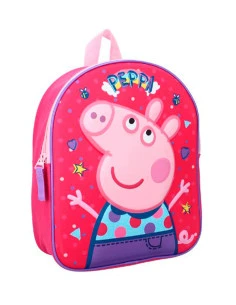 Mochila 3D Pepa pig niña 