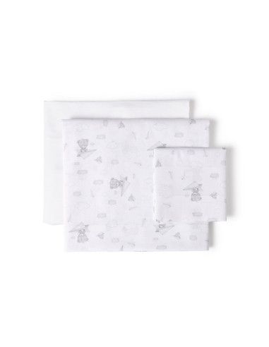 Sabana mini cuna avión papel [product.brand] 1 - Ropa para Bebé | dyley | 