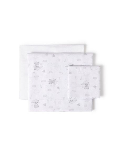 Sabana mini cuna avión papel [product.brand] 1 - Ropa para Bebé | dyley | 