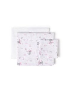 Sabana mini cuna avión papel  2