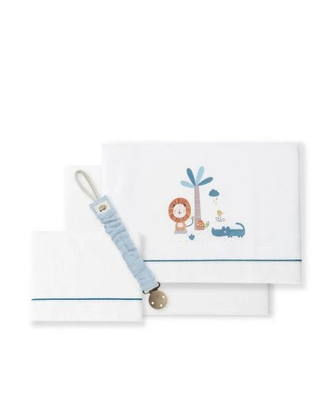 Sabana cuna león palmera y chupetero [product.brand] 2 - Ropa para Bebé | dyley | 