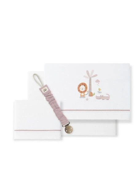 Sabana cuna león palmera y chupetero [product.brand] 3 - Ropa para Bebé | dyley | 