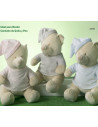 Peluche oso para bordar 