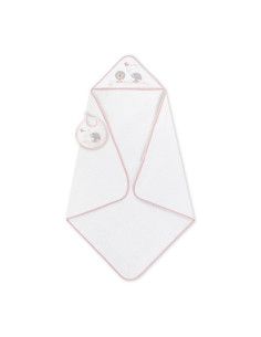 Capa de baño elefante cometa + babero  2
