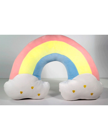 Almohada infantil arcoiris 