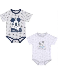 Pack 2 bodys manga corta mickey 