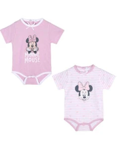Pack 2 bodys manga corta Minnie 