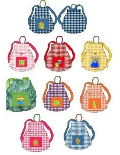 Mochila colegial guardería bordados [product.brand] 1 - Ropa para Bebé | dyley | 