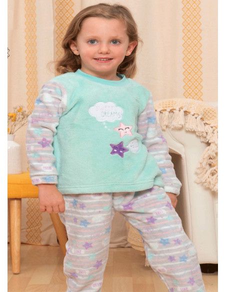 Pijama manga larga coralina sweet dreams niña [product.brand] 1 - Ropa para Bebé | dyley | 
