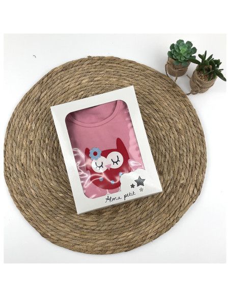 Pijama fino manga larga buho niña [product.brand] 3 - Ropa para Bebé | dyley | 