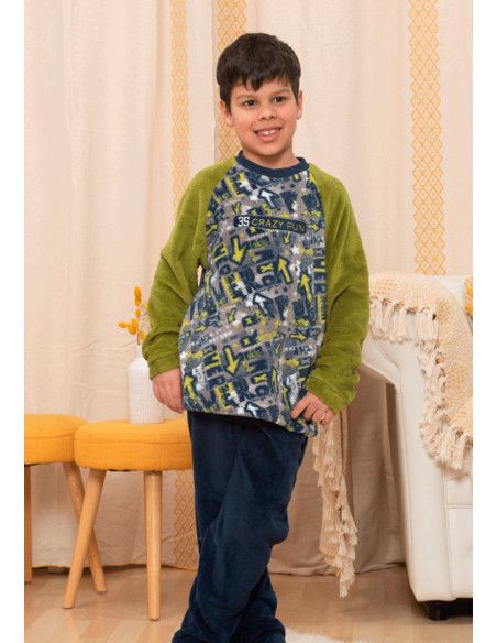 Pijama manga larga 35 grazy niño [product.brand] 1 - Ropa para Bebé | dyley | 