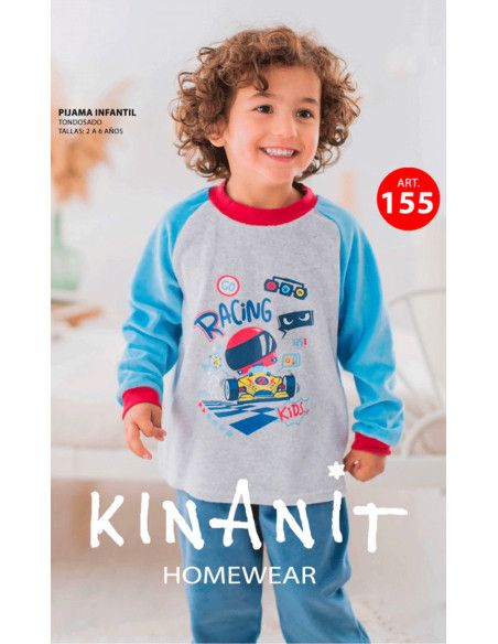 Pijama manga larga terciopelo racing niño [product.brand] 1 - Ropa para Bebé | dyley | 