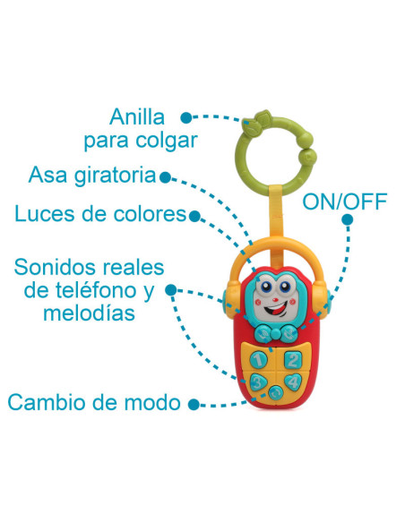 Telefono musical con anilla 