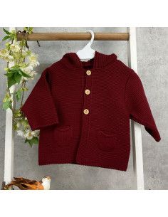 Chaqueta con capucha bebé  2