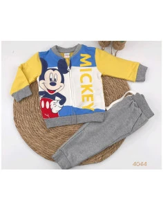Conjunto chándal felpa Mickey bebé 