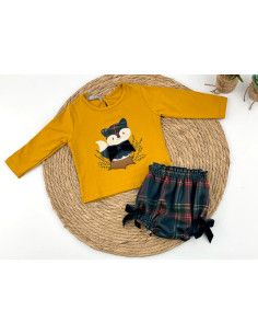 Conjunto 2 piezas ardilla bebé niña [product.brand] 1 - Ropa para Bebé | dyley | 