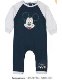 Pelele invierno Mickey bebé niño  2